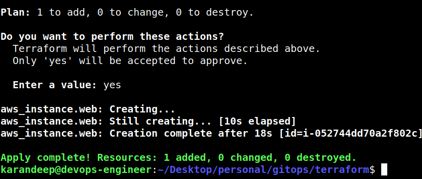Terraform Plan