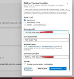 Manual Service Connection