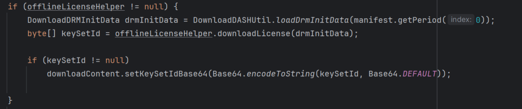 Generating the Offline License